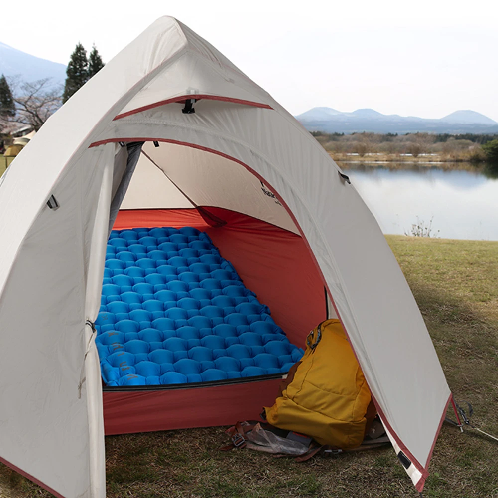 

Outdoor Air Pads Camping Hiking Air Mattress Portable Camping Waterproof Ultralight Mat Inflatable Sleeping Pad Beach Bed