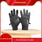 Зимние водонепроницаемые мужские перчатки ветрозащитные спортивные рыболовные сенсорные перчатки для вождения мотоцикла лыжного спорта Нескользящие теплые женские перчатки