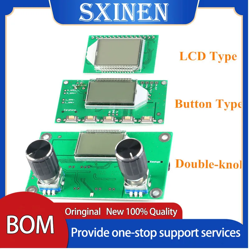 

FM Radio Module Receiver Module PLL LCD Stereo Digital FM Radio Wireless Stereo Board LCD Display Noise Reduction 87-108MHz