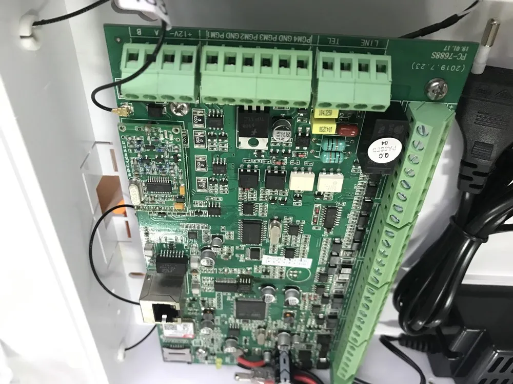 Фокус FC-7688 плюс TCP IP Безопасность GSM сигнализация 96 проводной умный дом Умный PCB