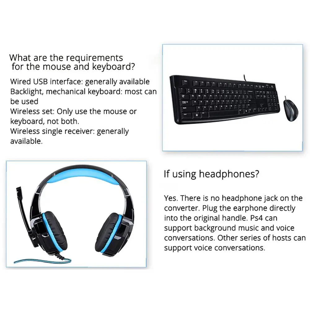 Адаптер для клавиатуры и мыши USB адаптер игровых контроллеров видеоигр игр # Y2 |