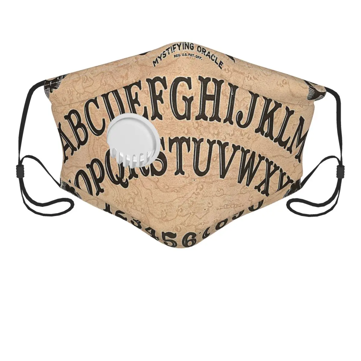 Ouija доска с принтом алкоголя маска для лица против дымки/пыли рта