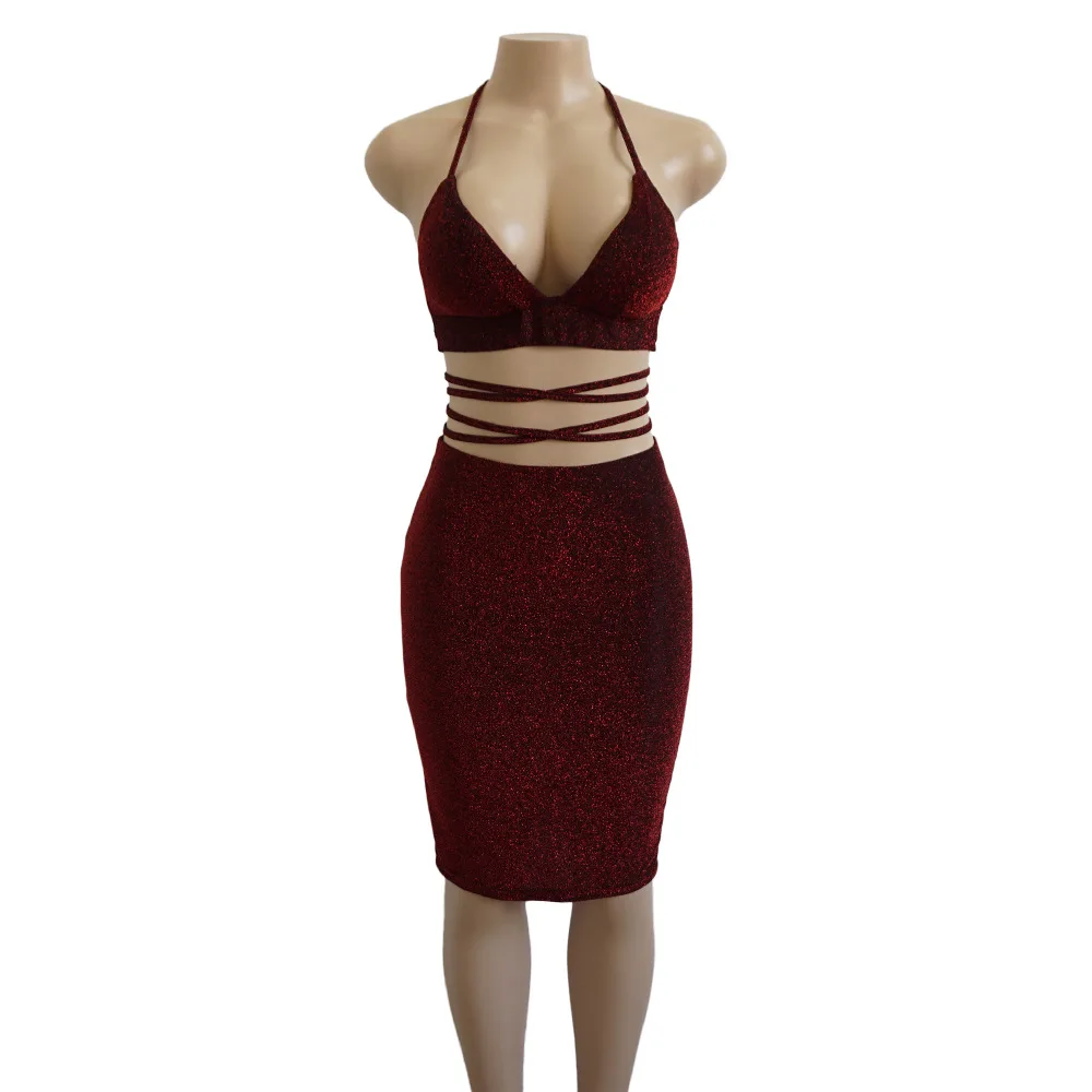 Женское вечернее платье футляр с открытыми плечами V образным вырезом и