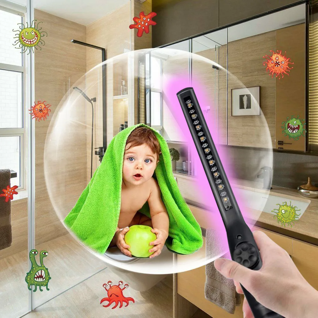 

baby Disinfecting Treasure 59s Disinfection UVC sanitizing Handheld UV Germicidal Lamp Sterilizer Lamp Portable Home Travel