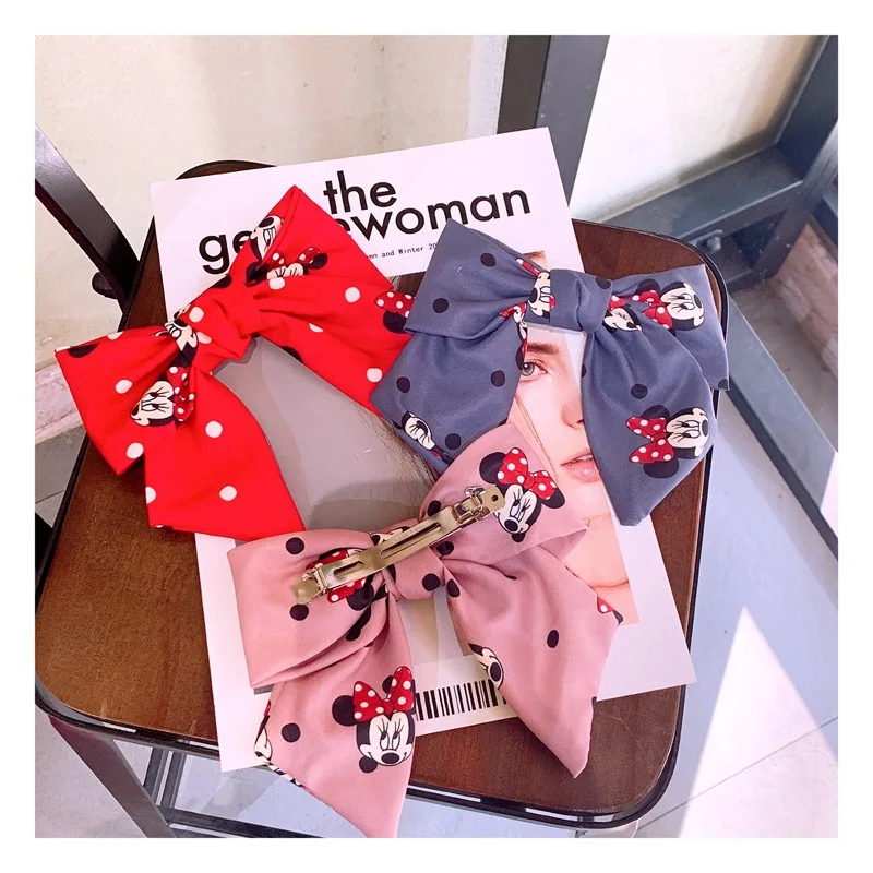 Disney с Микки-Маусом для девочек рисунком Микки Мауса заколка волос героем