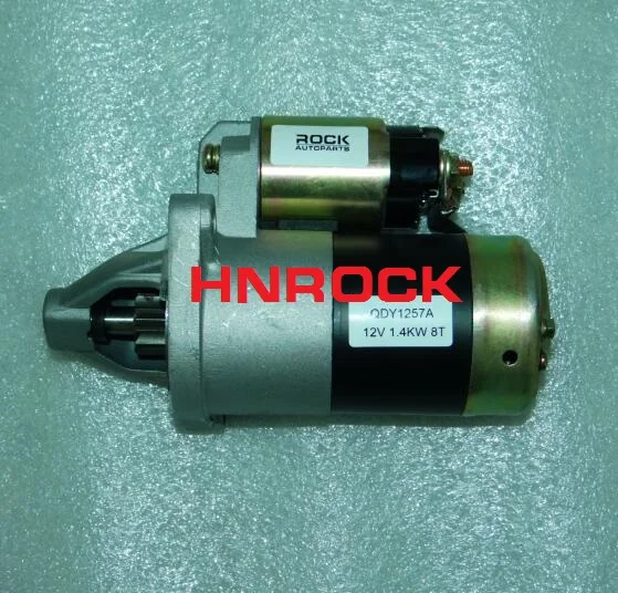 Новый Пусковой двигатель HENAN ROCK 12 В QDY1257A для двигателя GREAT WALL V80 MPV GW4G63/4M|starter prices|motor