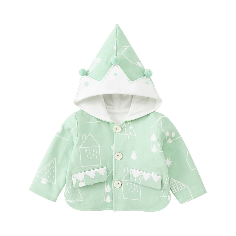 Pureborn/детские куртки унисекс верхняя одежда для маленьких мальчиков с капюшоном