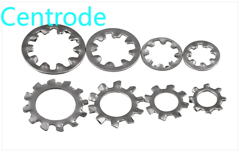 304 нержавеющая сталь внешний зуб Внутренний Зуб противоскользящая прокладка