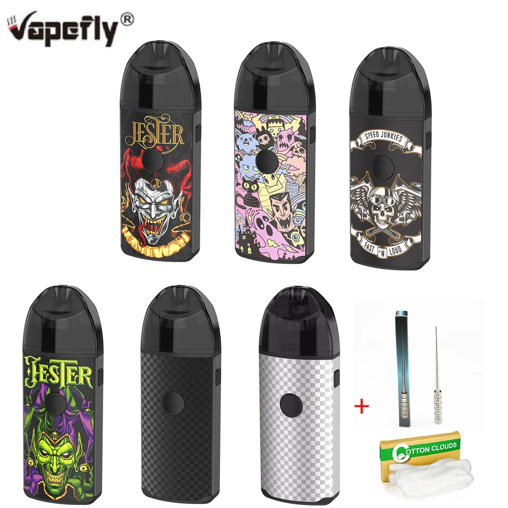 Новейший Pod system Kit Vapefly Jester 1000mAh Rebuildable Dripping kit электронная сигарета vape pod