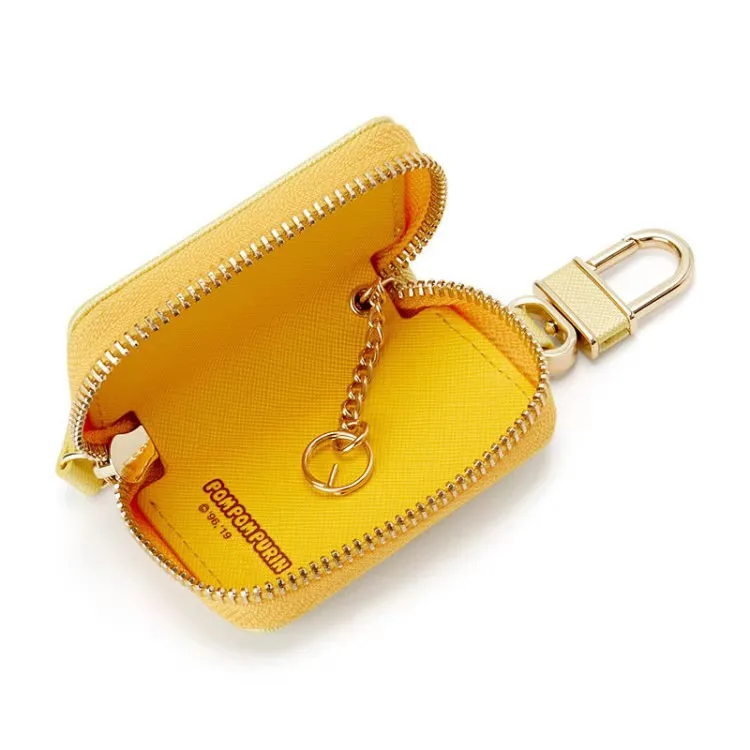 Милый мультяшный помпон Purin My Melody Кожаный Автомобильный держатель для ключей защитный брелок кошелек чехол для ключей сумка органайзер