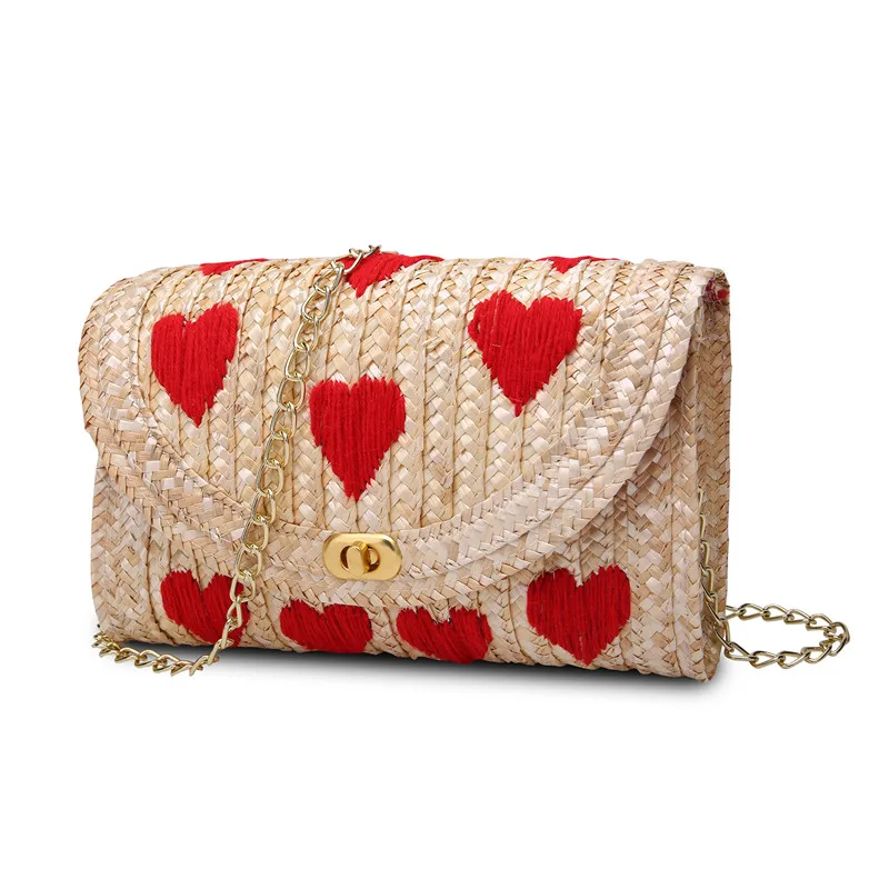 Jollque женская летняя соломенная мессенджер сумки через плечо для девочек пляжная