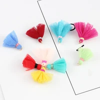 10pcspack 25mm mini color net gauze tassels earring jewelry pendant garment decoration accessories material diy crafts supplies