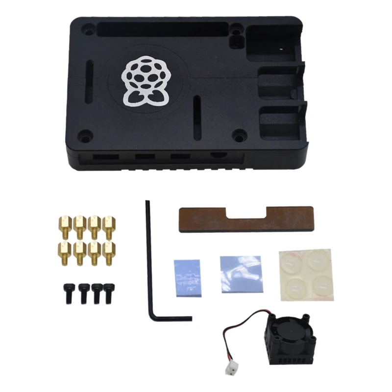 Чехол из алюминиевого сплава с вентилятором ультратонкий металлический корпус