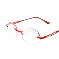 rimless reading glasses women with clear frame fashion 2021 1 1 5 2 2 5 3