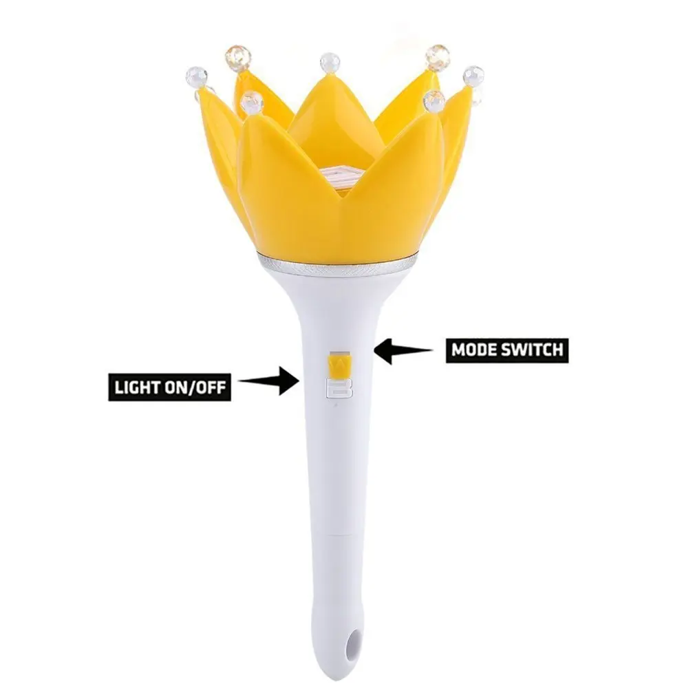 KPOP BIGBANG EXO GD G-Dragon VIP освещение концертов палка Корона Лотос Lightstick Prop