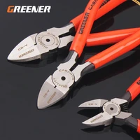 greener plastic pliers4 556inch nippers electrical wire cable cutters diagonal pliers for jewelry hand tools
