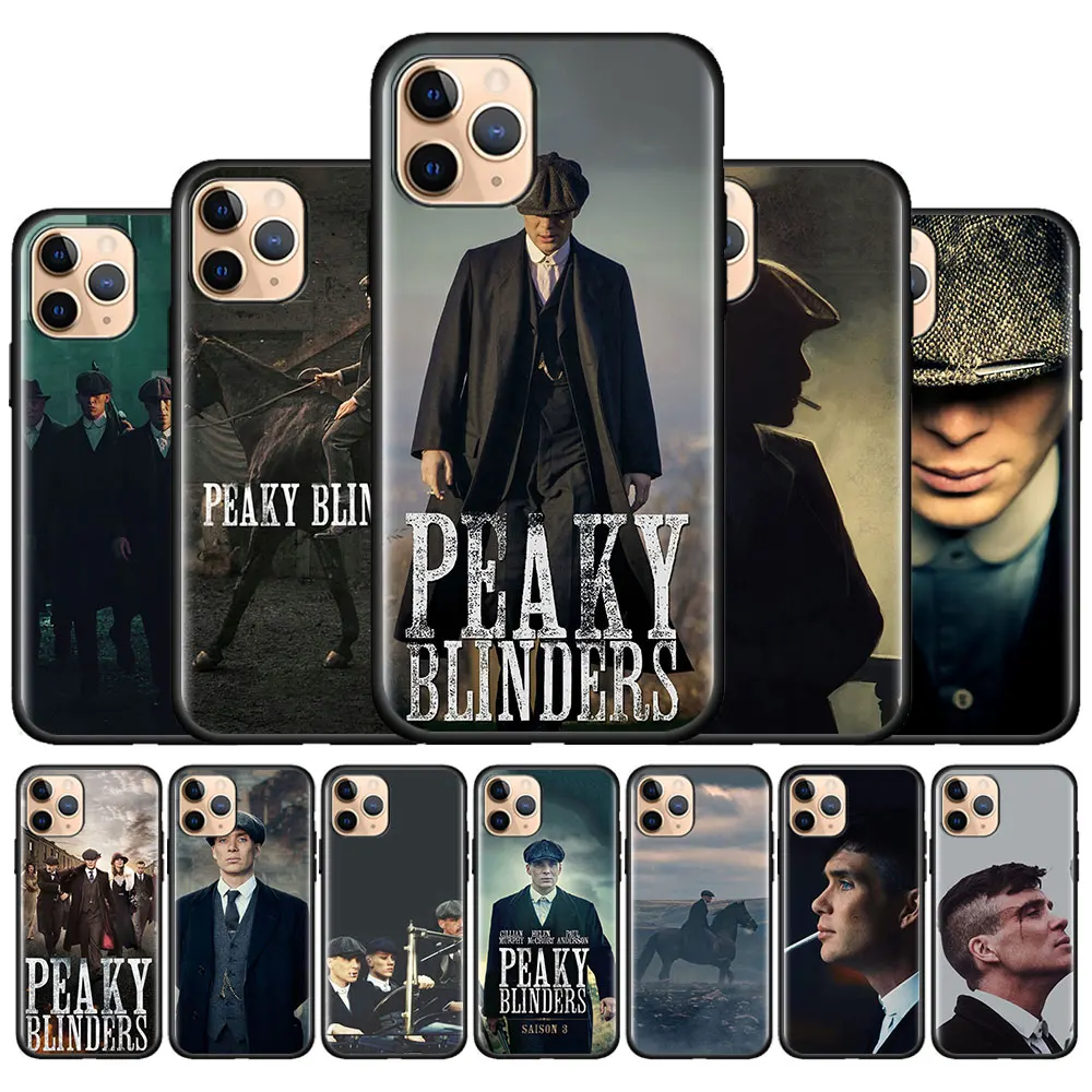 

Silicone Phone Case For iphone 13 12 11 Pro Max SE 2020 X XS XR Max 7 8 6 6S Plus Cover Fundas Peaky Blinders Thomas Shelby