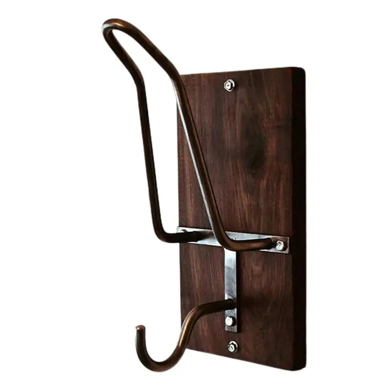 

Motorcycle Helmet Rack and Jacket Hook Wall-Mounted Helmet Holder for Home Office Decoration jackets, gloves, keys, etc