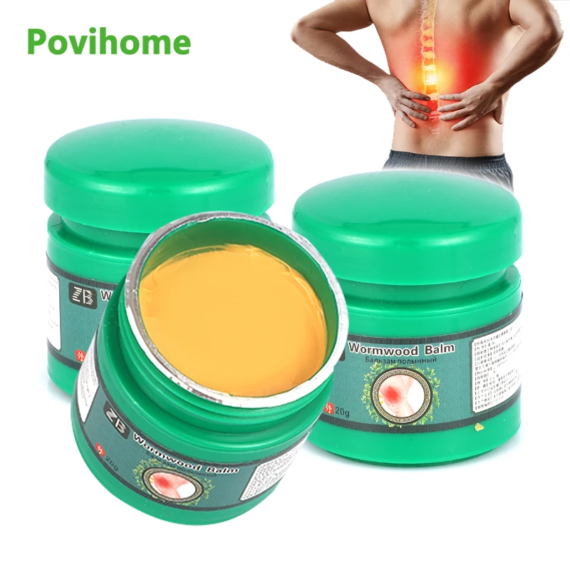 

20g Wormwood Joint Pain Relief Cream Arthritis Rheumatism Ache Back Knee Lumbar Muscle Analgesic Ointment Body Massage Plaster