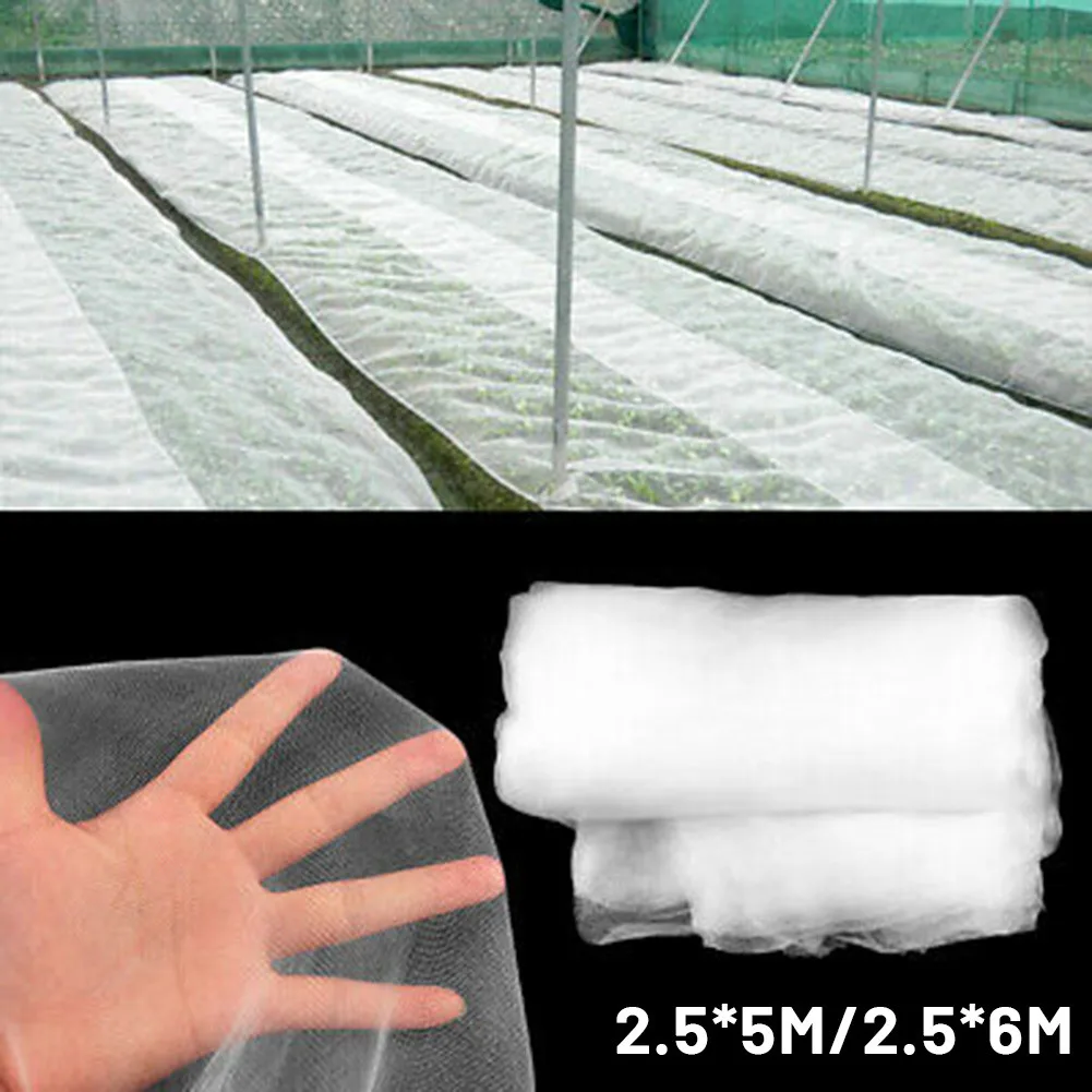

Plants Care Cover Net Insect Bird Pest Control Vegetable Fruit Flowers Protection Garden Anti-bird Mesh Netting 6 * 2.5M /5*2.5