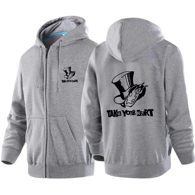 

Кардиган с капюшоном, унисекс, Persona5 P5