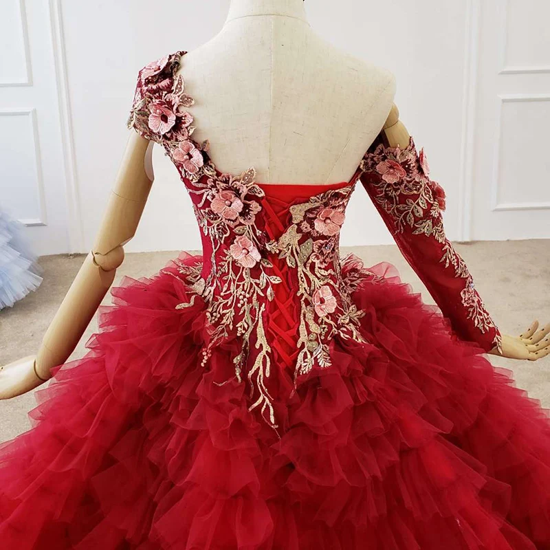 AIJINGYU Dress Spain Gowns Plus Bridle Gothic Clearance Bridal and Prices Gown Evening Dresses Long Sleeve Real Photo