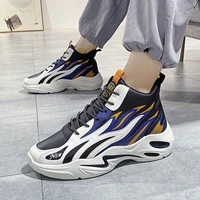 man basketball shoes mens high top sneakers fashion leather shoes comfort shoes outdoor running shoes men casual shoes sports