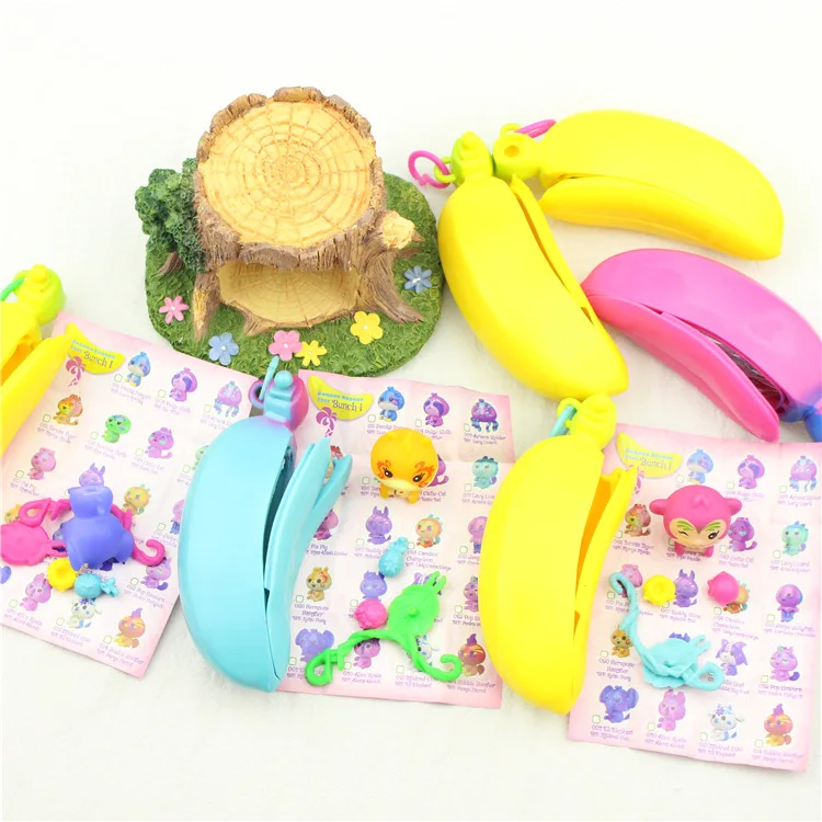 Новые бананы коллекционная игрушка 3-Pack связка сюрприз банан пластиковая игрушка для детей