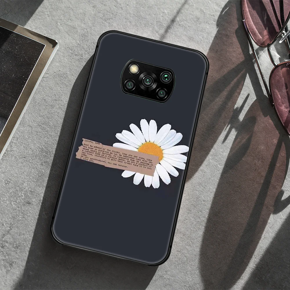 

INS Korea brand peaceminusone Phone case Cover Hull For Xiaomi Mi A2 A3 8 9 9T Note 10 Se Lite Pro black Funda Trend Waterproof