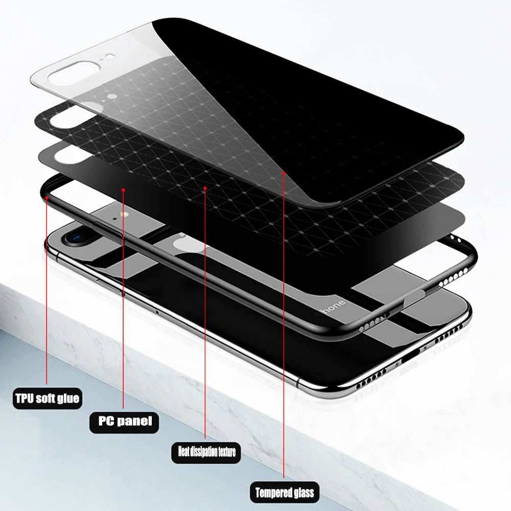 dream smp phone case tempered glass for iphone 12 11 pro xr xs max 8 x 7 6s 6 plus se 2020 12 pro max mini case free global shipping