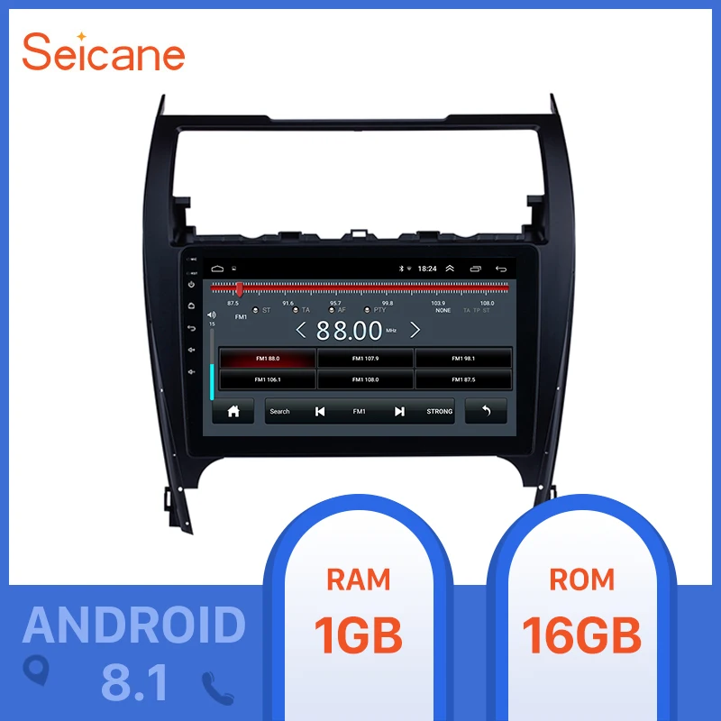 Автомагнитола Seicane мультимедийный проигрыватель 2din на платформе Android 10 1 8 2012 2015-2013