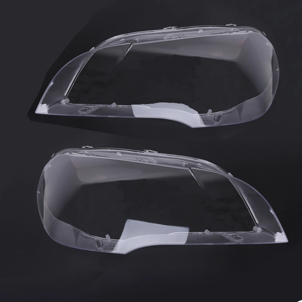 

Headlight Lens Cover Clear Headlamp Lens Shell Cover for BMW X5 E70 2008 2009 2010 2011 2012 2013 Parts Accessories