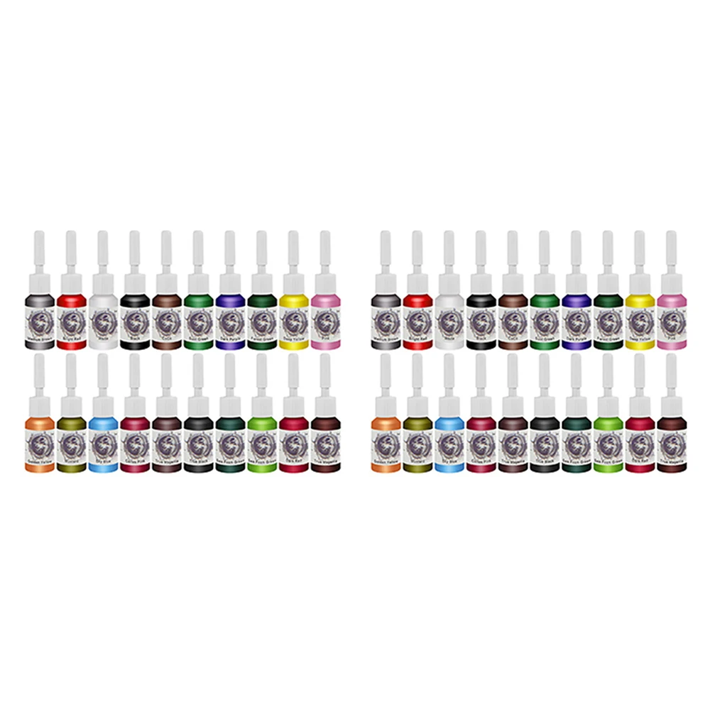 Полный набор профессиональная тату-машинка 2 катушки тату-иглы для боди-арта 40