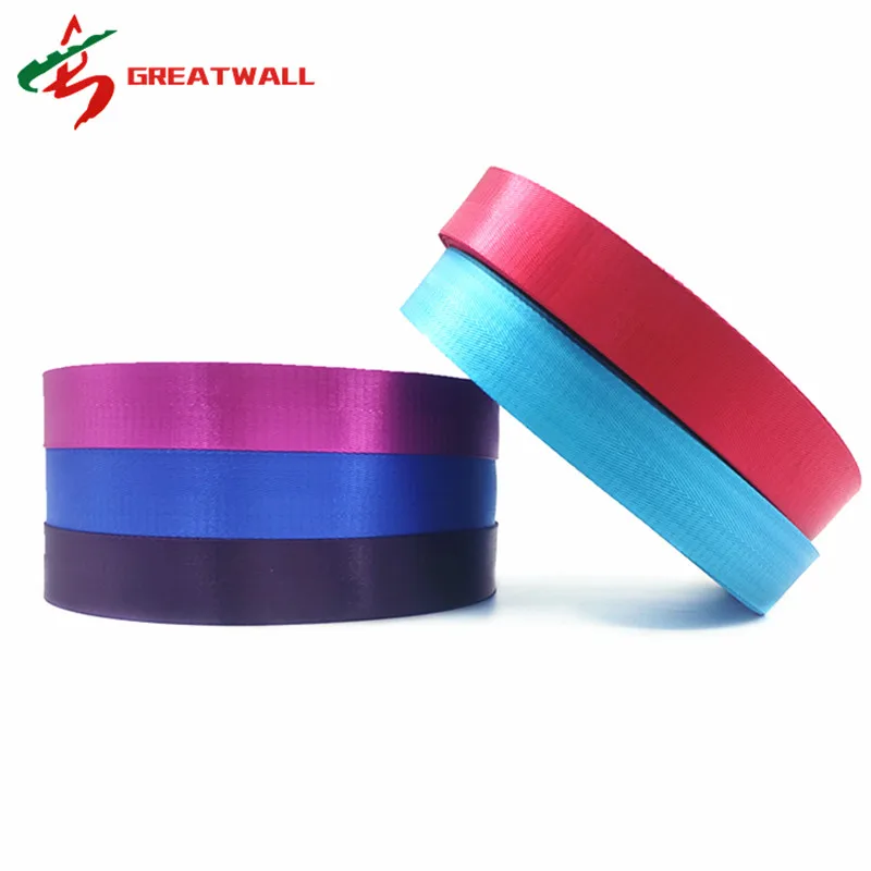 Ширина 20 50 мм цветная безопасная лента ремень стандартная сумка нейлоновая