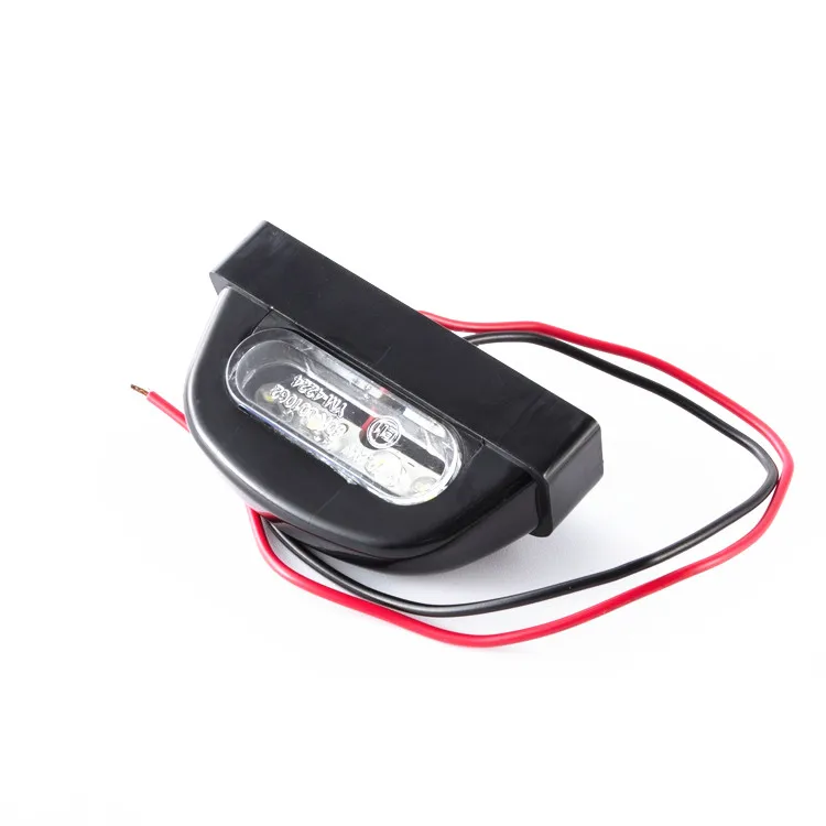 Задний светодиодный фонарь для мотоцикла 12 В подсветка номерного знака Honda Yamaha