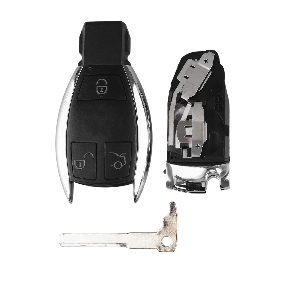 KEYYOU 3 кнопки умный дистанционный автомобильный чехол для ключей сменный брелок