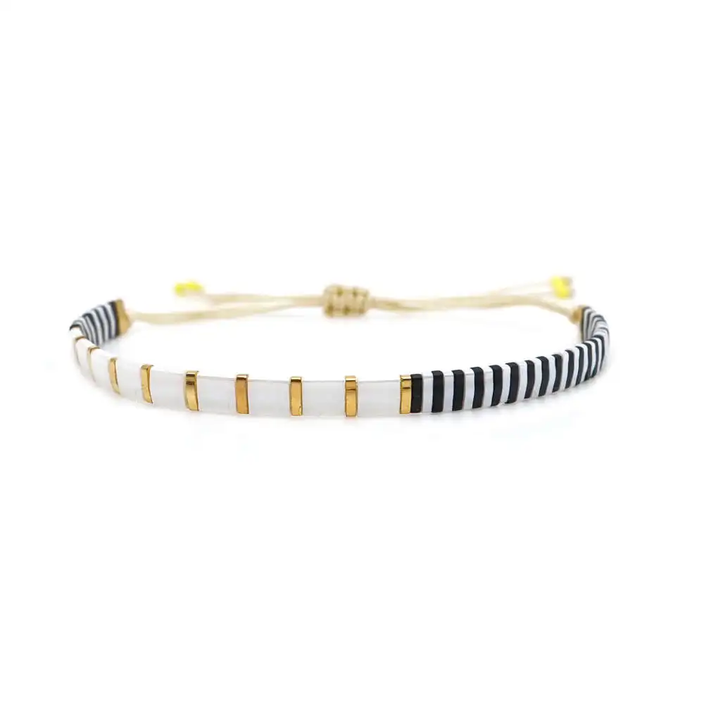 Go2boho Miyuki Tila браслет с бусинами, браслеты для женщин, Летний пляж, Boho Pulseras Mujer, ювелирные изделия, красочные, Insta Janpan Miyuki joyeria