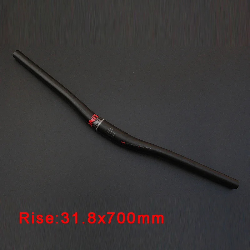 rise 700mm DH/FR/XC руль велосипеда Алюминий сплав горный велосипед руль плоский/талии колеса велосипеда MTB Ласточка один-образный 31.8mmX620/680/700/720 мм - Цвет: rise 700mm