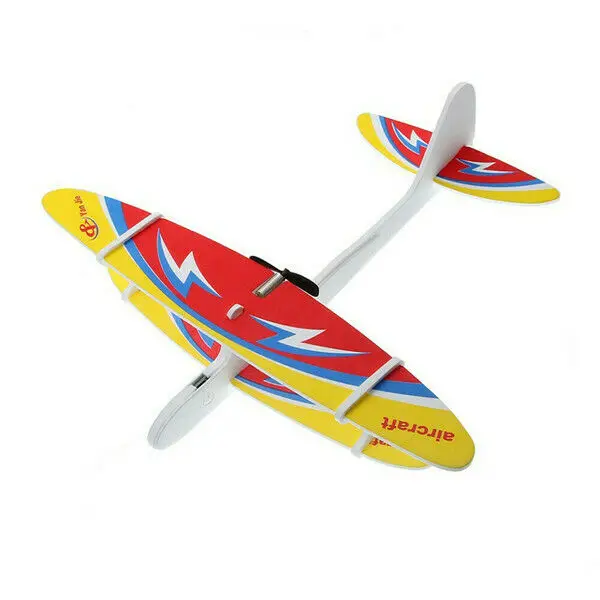 DIY Biplane Glider пенопластовый самолет перезаряжаемая электрическая модель