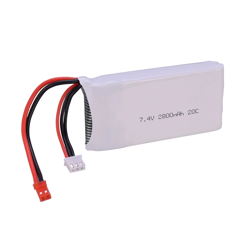 7 4 в 2800 мАч 2S 20C передатчик Lipo батарея для радио Link Le Di RC4GS RC3S пульт дистанционного