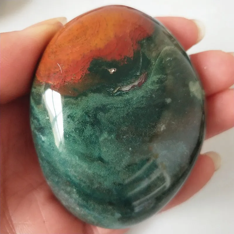 Натуральные камни морская яшма пальмовые камни игрушки маленькие камни и кристаллы целебный кристалл - Цвет: A017       132g