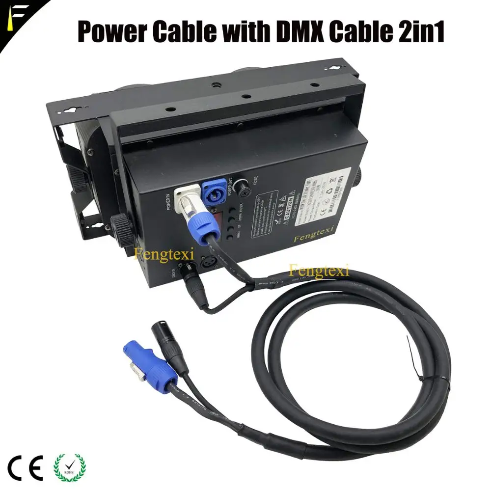 Dj сценический светильник XRL DMX512 и интегрированные кабели питания 2 м 3 5 10 твист с DMX
