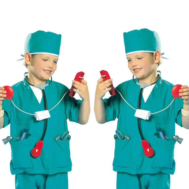 Детский костюм для косплея на Хэллоуин профессиональный ветеринар сборка