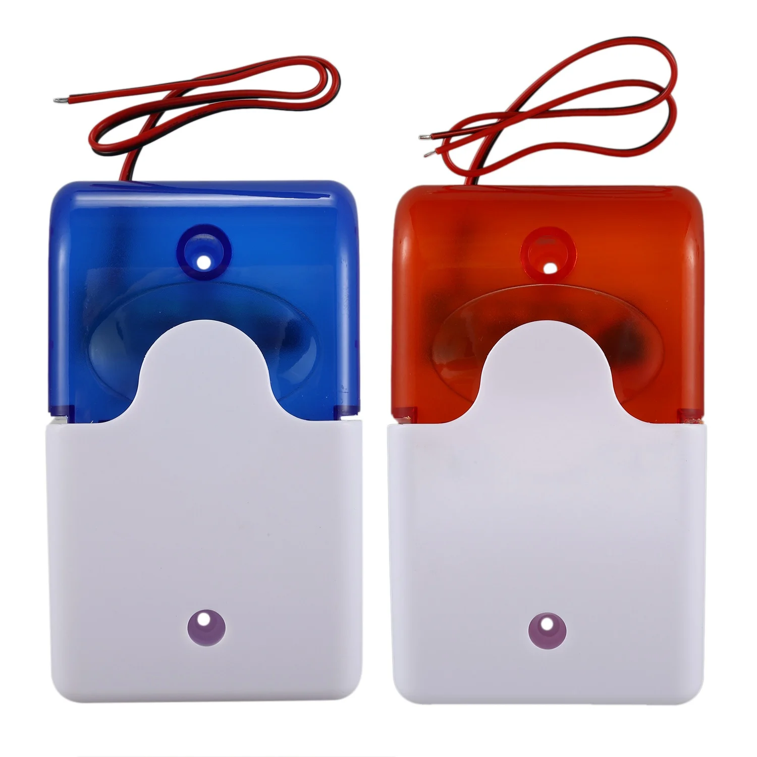 

Мини Проводная Стробоскопическая Предупредительная сирена долговечная 12 В постоянного тока звуковая сигнализация мигающая звуковая сире...