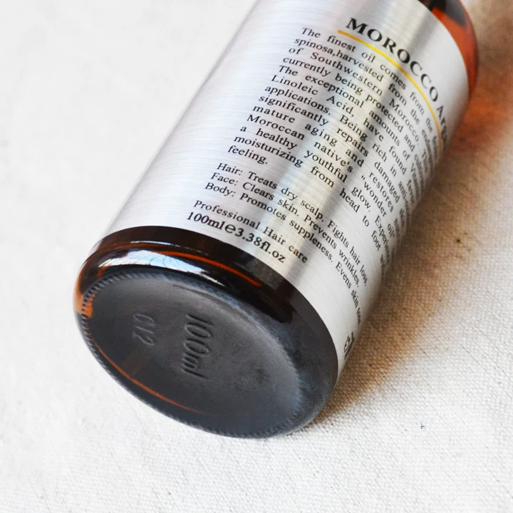 Марокканское аргановое масло для восстановления и увлажнения волос после