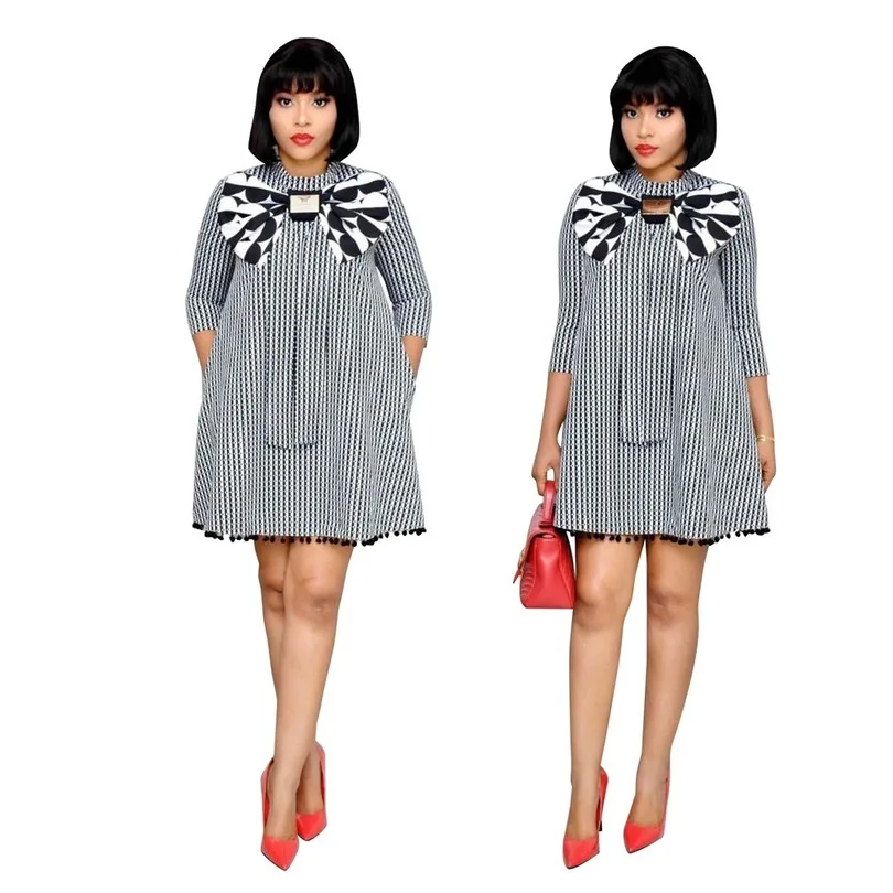 2019 Новое поступление элегантное модное Африканское женское платье большого