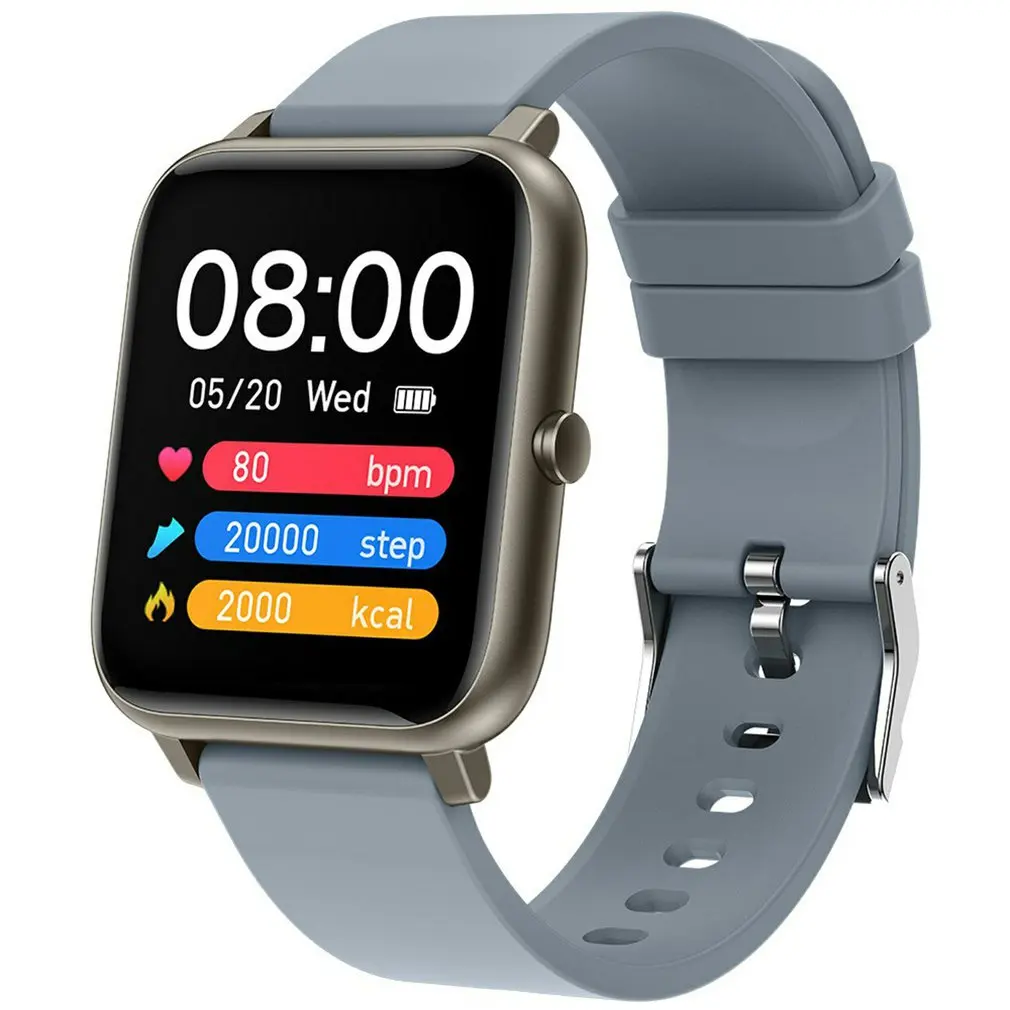 

Смарт-часы P22 мужские/женские с поддержкой Bluetooth и датчиком температуры