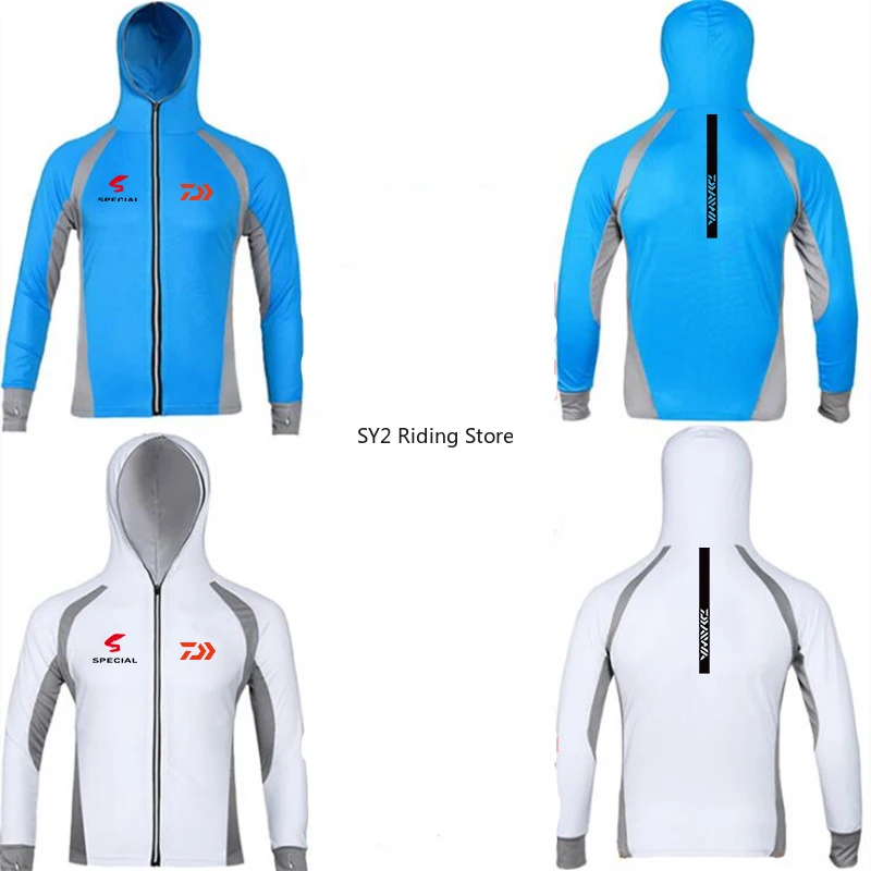 

2021 Daiwa рыболовные рубашки мужская рубашка для рыбалки UPF 50 Защита от УФ-лучей быстросохнущая сетчатая охлаждающая рыболовная одежда с длинн...