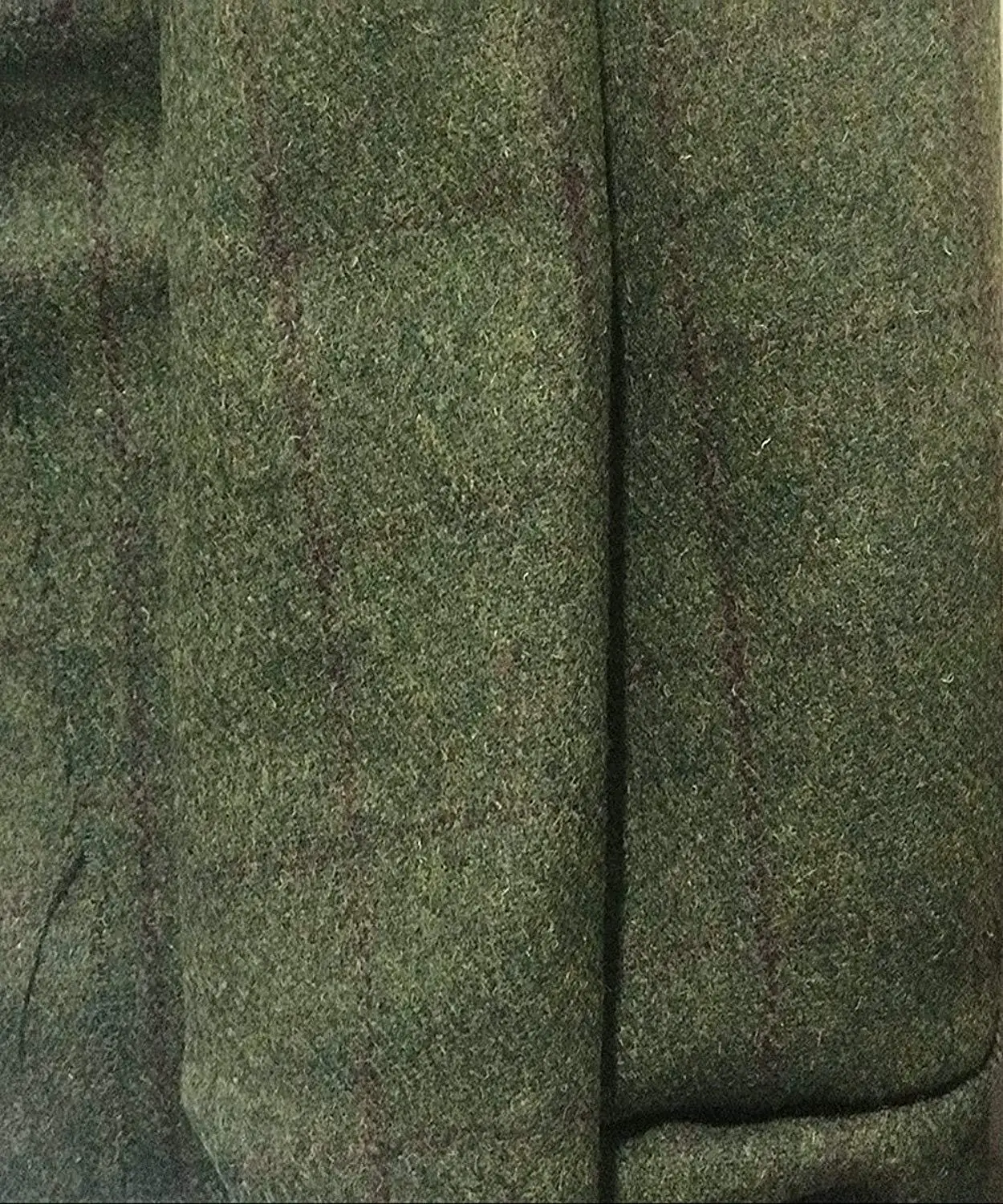 Повседневный мужской зеленый джентльменский клетчатый мягкий шерстяной жакет