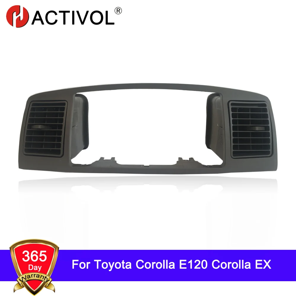 HACTIVOL 2 din Автомобильная рамка радио для Toyota Corolla E120 EX BYD F3 Автомобильный DVD GPS плеер